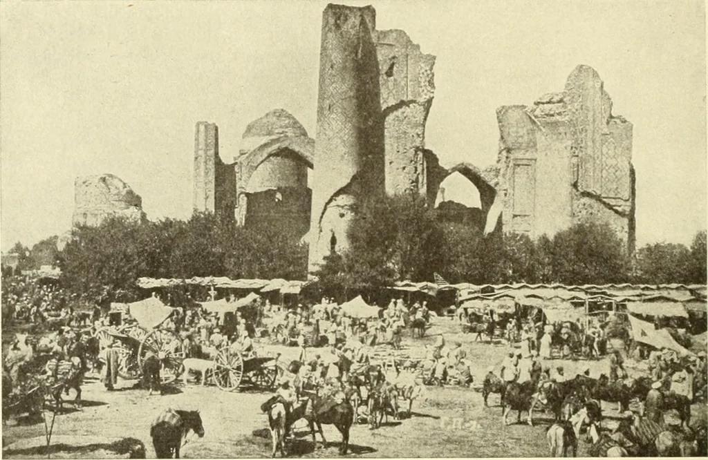 An illustration from Die Kunst der islamischen Volker, 1917, leaf 131