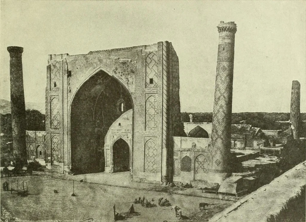 An illustration from Die Kunst der islamischen Volker, 1917, leaf 132