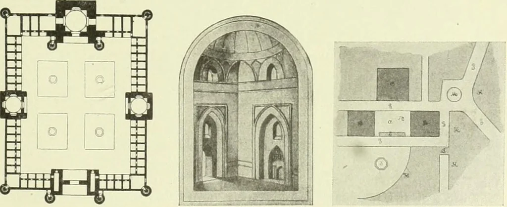 An illustration from Die Kunst der islamischen Volker, 1917, leaf 132