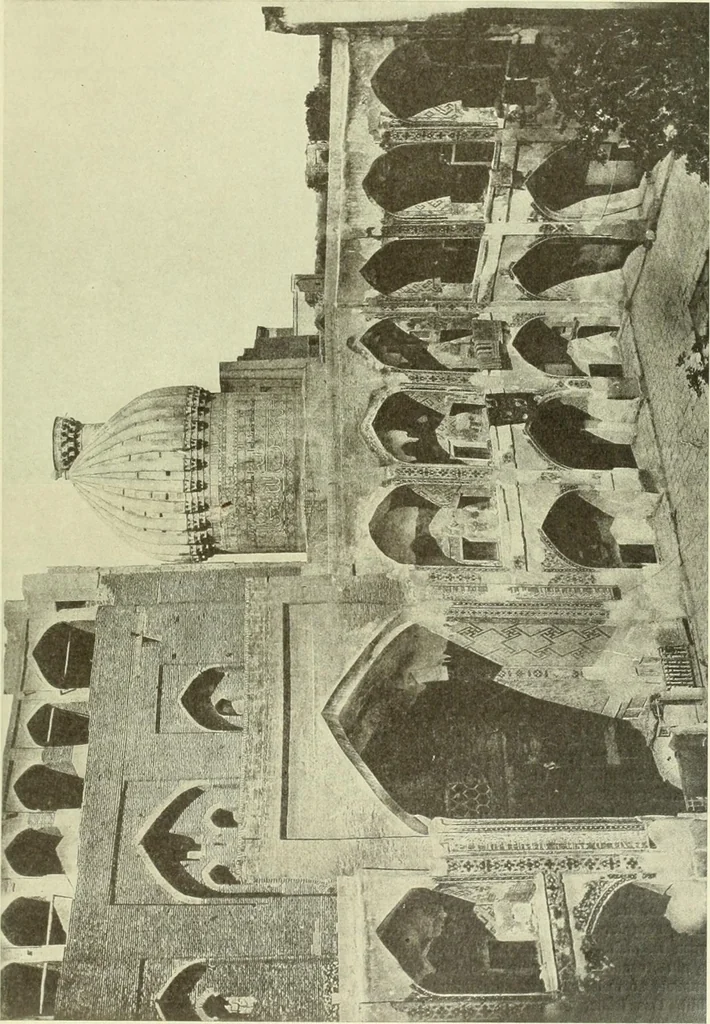 An illustration from Die Kunst der islamischen Volker, 1917, leaf 134