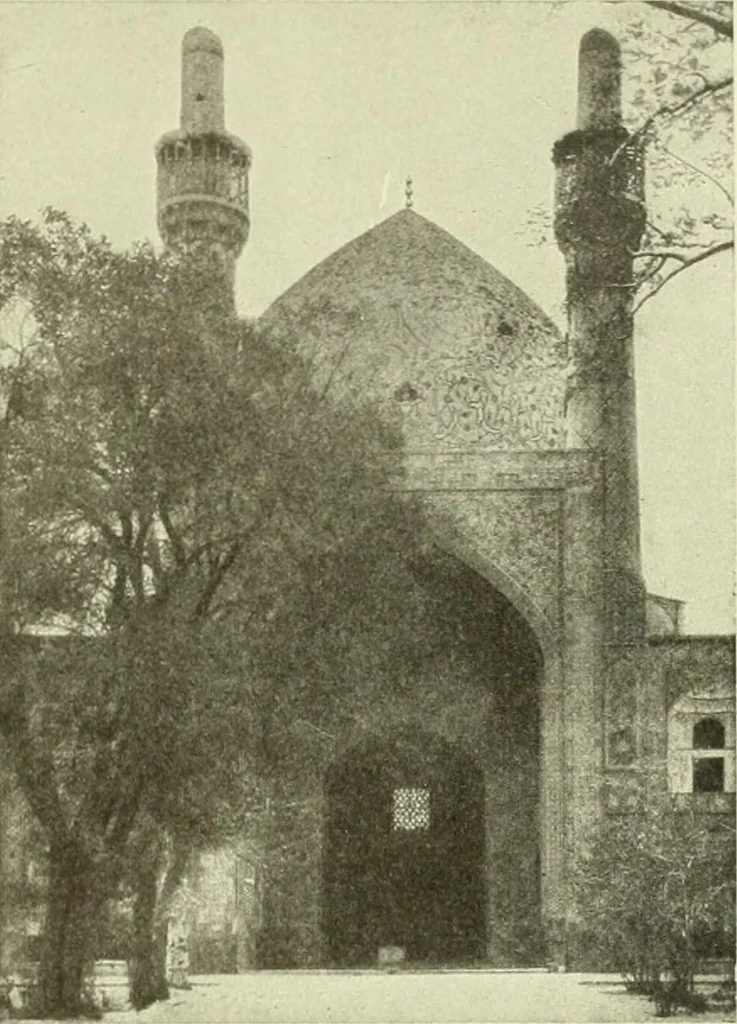 An illustration from Die Kunst der islamischen Volker, 1917, leaf 138