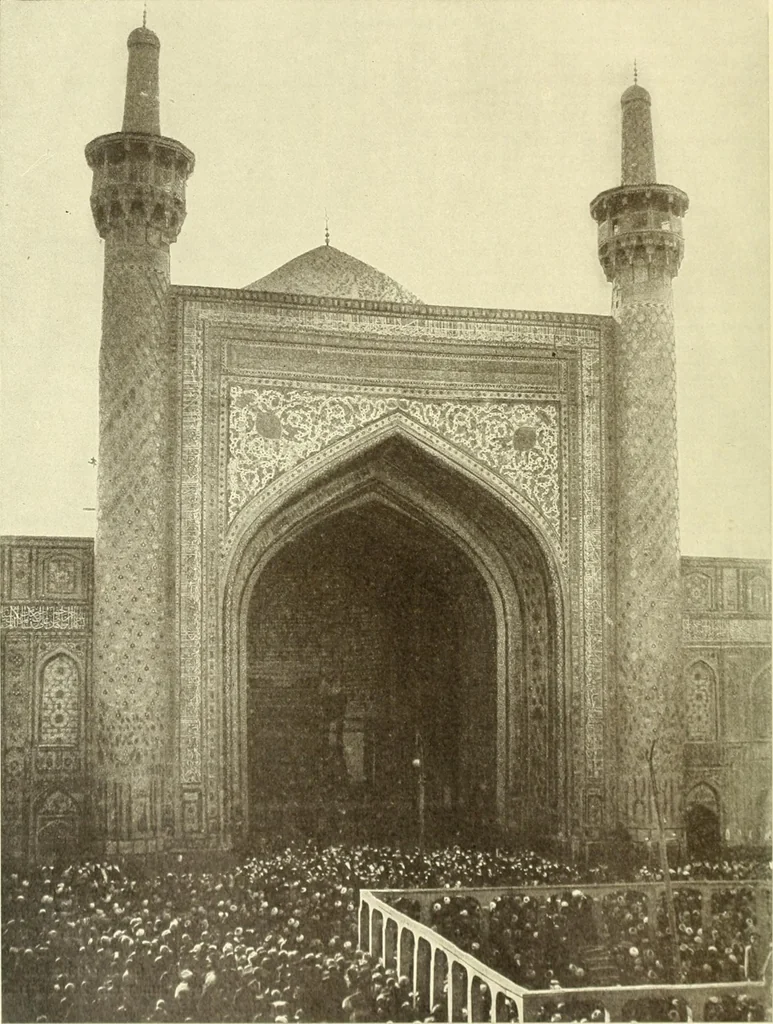 An illustration from Die Kunst der islamischen Volker, 1917, leaf 141