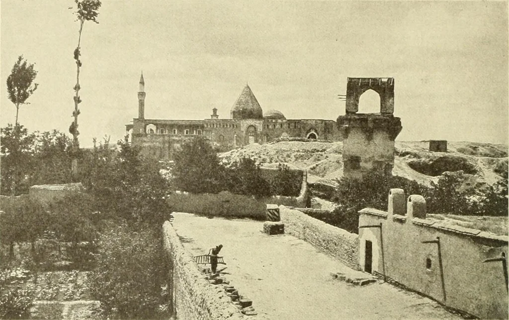 An illustration from Die Kunst der islamischen Volker, 1917, leaf 145
