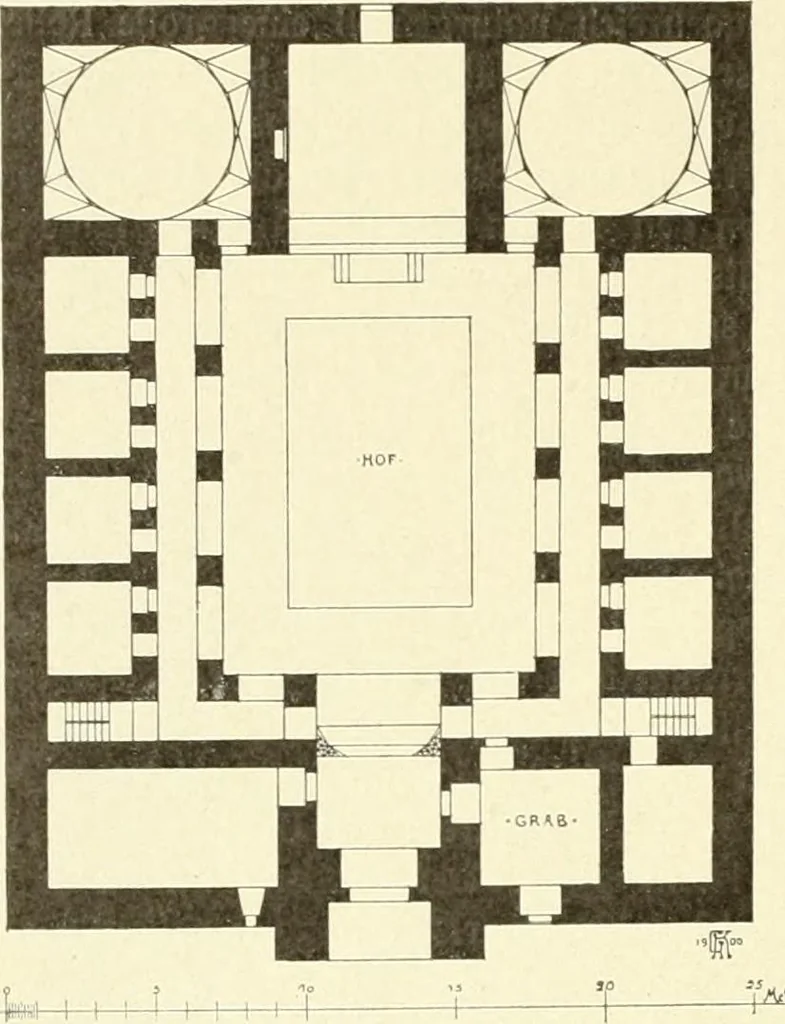An illustration from Die Kunst der islamischen Volker, 1917, leaf 147