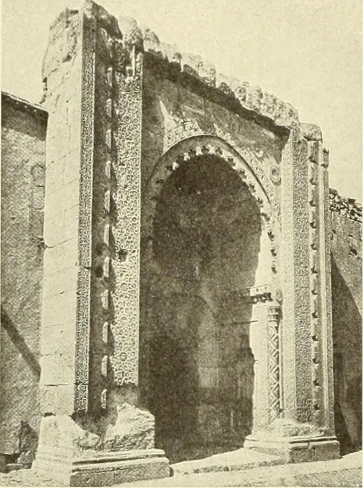 An illustration from Die Kunst der islamischen Volker, 1917, leaf 153
