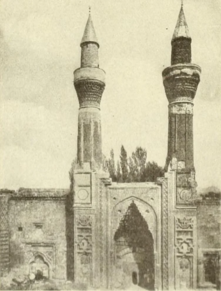 An illustration from Die Kunst der islamischen Volker, 1917, leaf 153