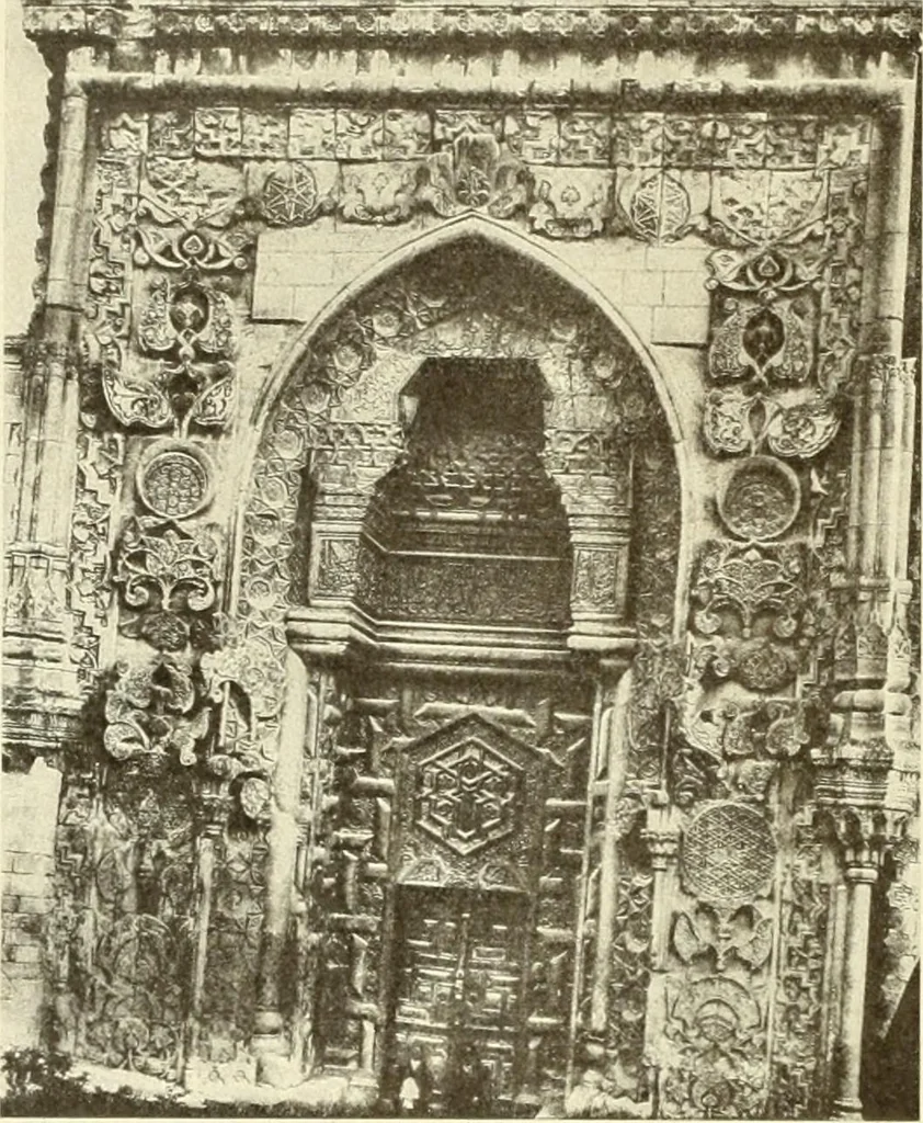 An illustration from Die Kunst der islamischen Volker, 1917, leaf 155