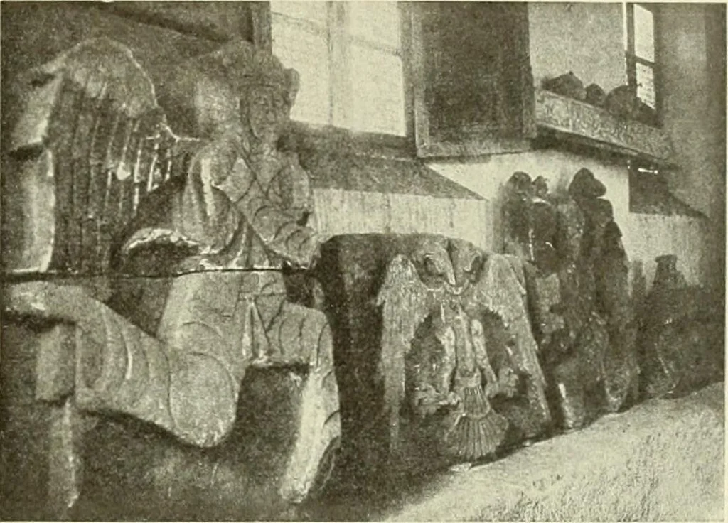 An illustration from Die Kunst der islamischen Volker, 1917, leaf 156