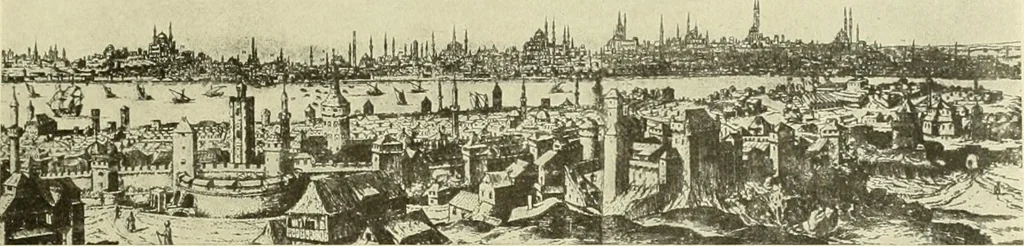 An illustration from Die Kunst der islamischen Volker, 1917, leaf 162