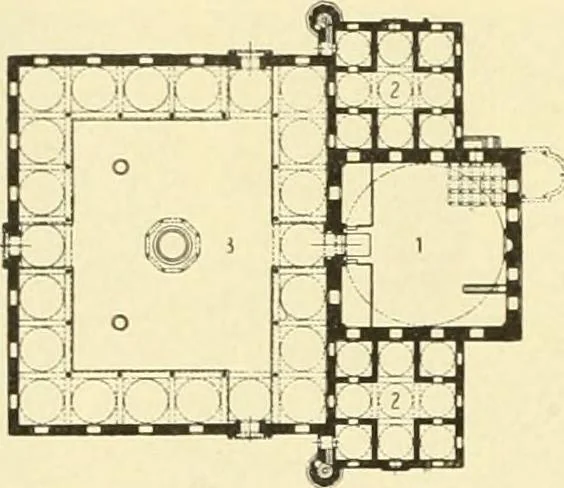 An illustration from Die Kunst der islamischen Volker, 1917, leaf 167