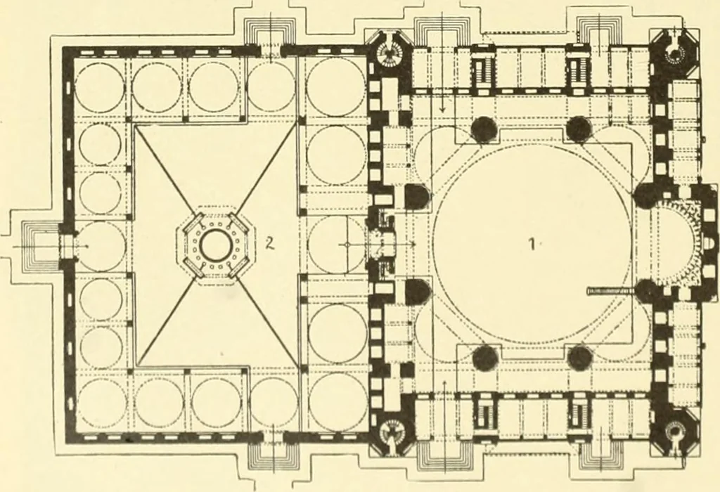 An illustration from Die Kunst der islamischen Volker, 1917, leaf 167