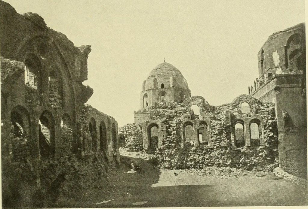 An illustration from Die Kunst der islamischen Volker, 1917, leaf 172