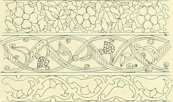 An illustration from Die Kunst der islamischen Volker, 1917, leaf 182