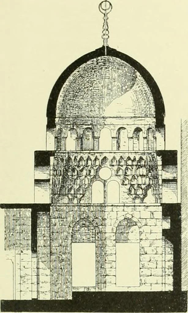 An illustration from Die Kunst der islamischen Volker, 1917, leaf 184