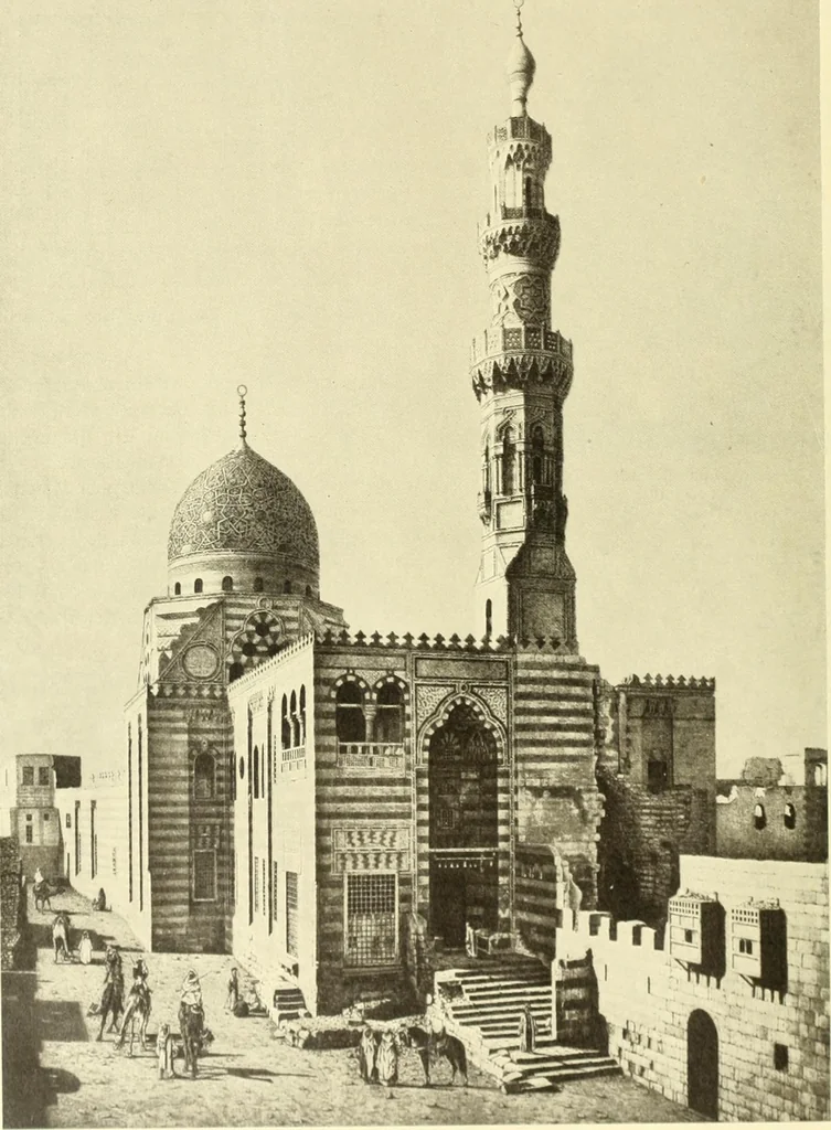 An illustration from Die Kunst der islamischen Volker, 1917, leaf 185