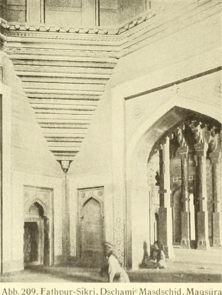An illustration from Die Kunst der islamischen Volker, 1917, leaf 193