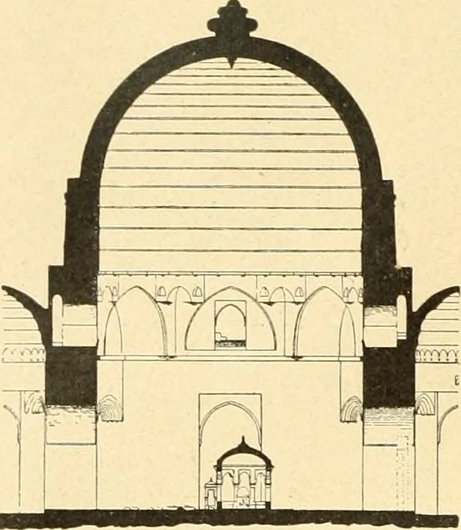 An illustration from Die Kunst der islamischen Volker, 1917, leaf 195