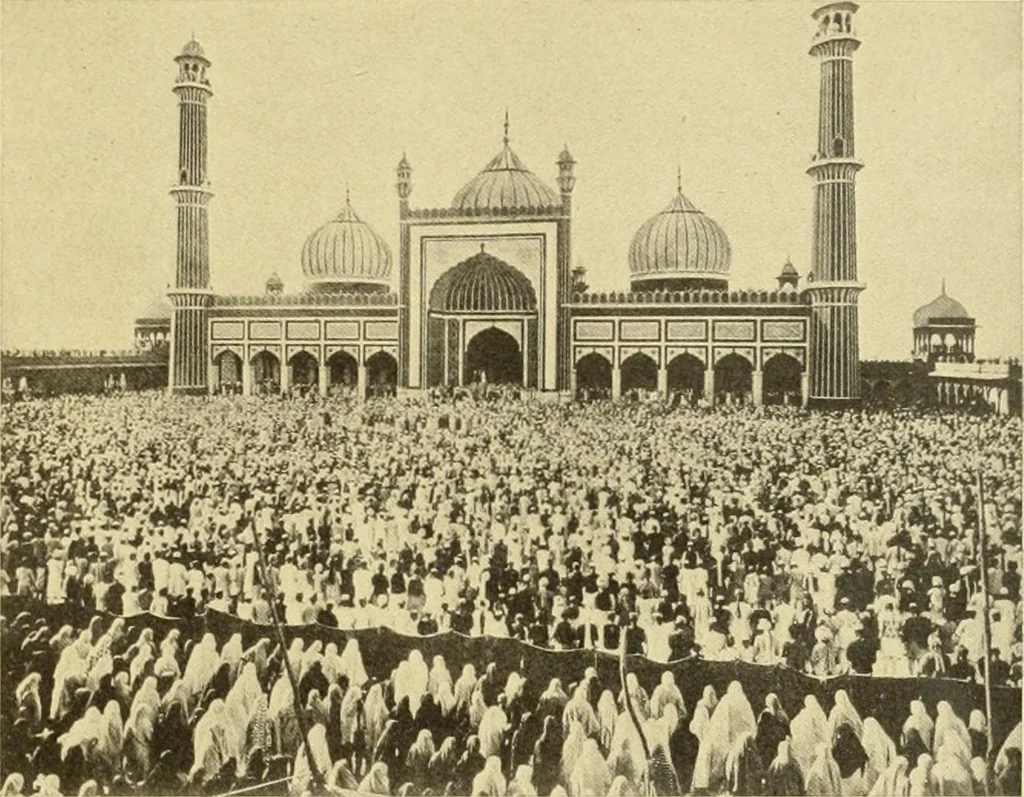 An illustration from Die Kunst der islamischen Volker, 1917, leaf 198