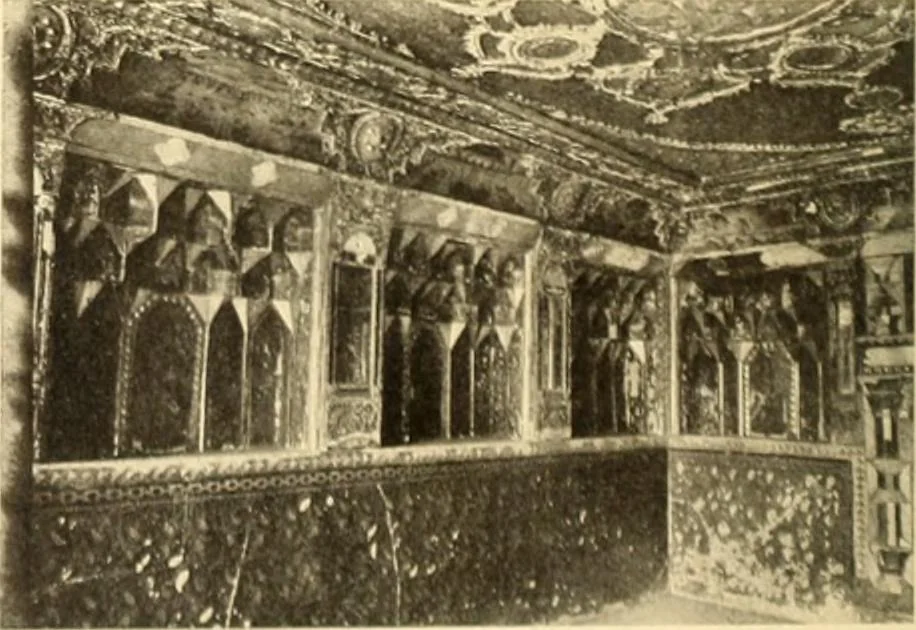 An illustration from Die Kunst der islamischen Volker, 1917, leaf 207