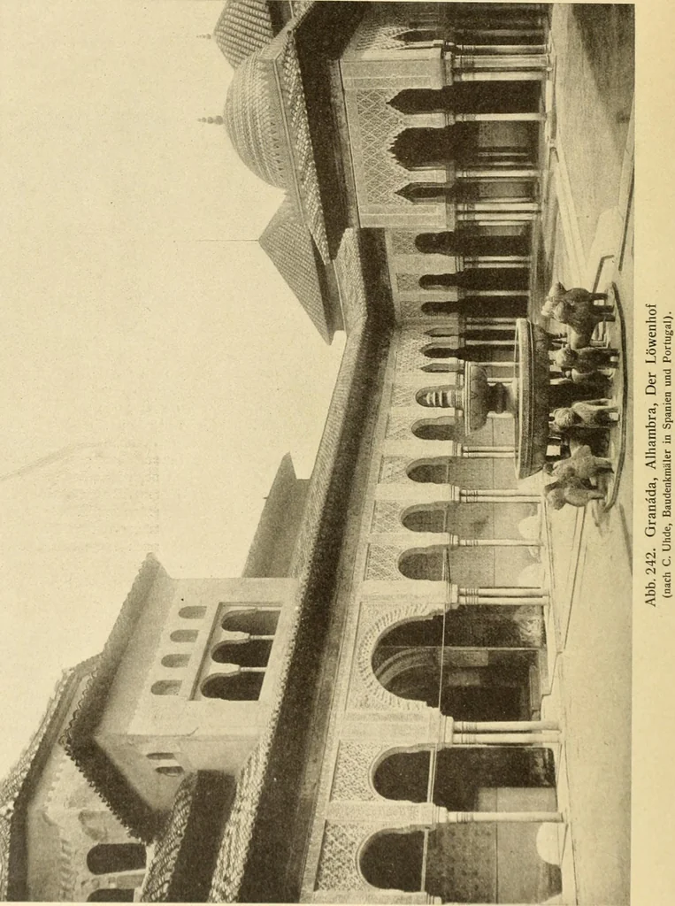 An illustration from Die Kunst der islamischen Volker, 1917, leaf 211