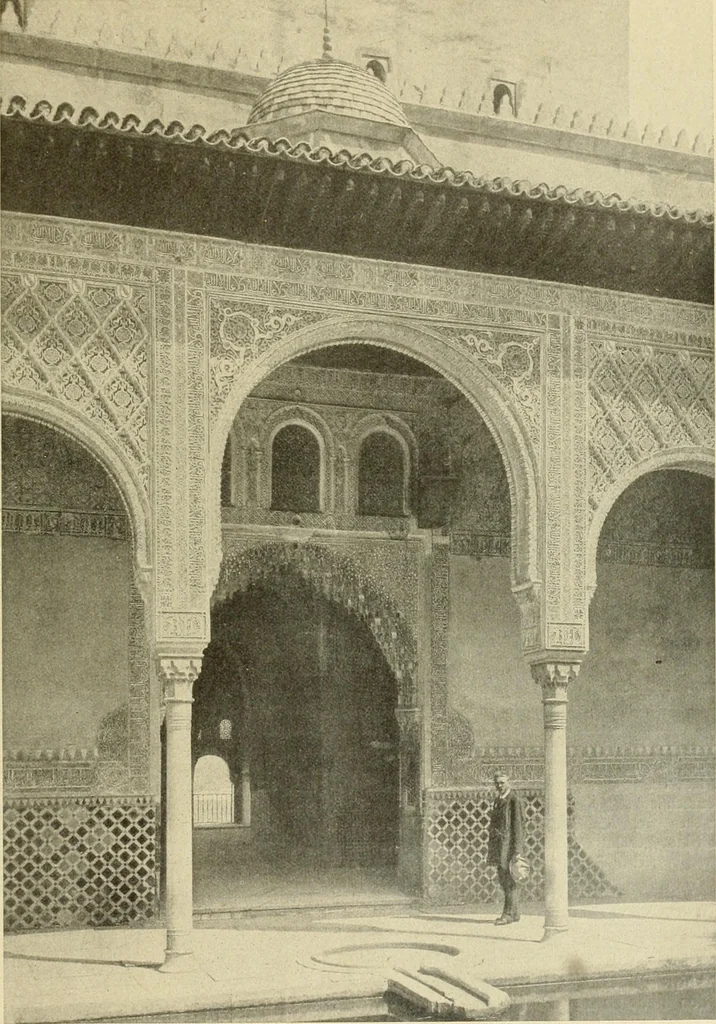 An illustration from Die Kunst der islamischen Volker, 1917, leaf 214