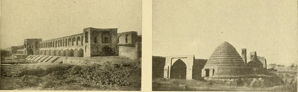 An illustration from Die Kunst der islamischen Volker, 1917, leaf 216