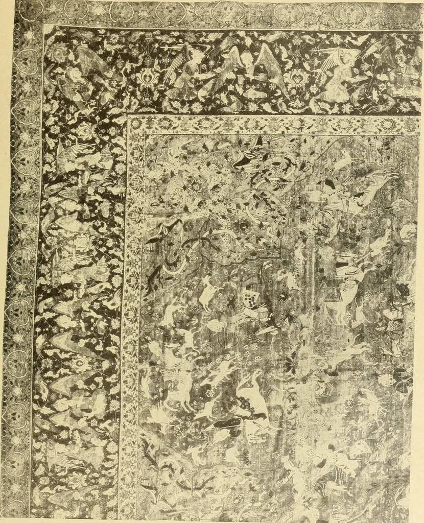 An illustration from Die Kunst der islamischen Volker, 1917, leaf 228