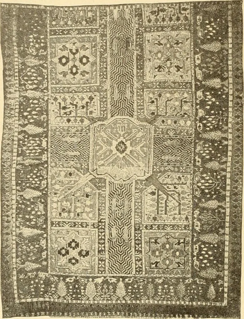 An illustration from Die Kunst der islamischen Volker, 1917, leaf 229