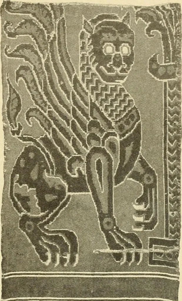 An illustration from Die Kunst der islamischen Volker, 1917, leaf 230