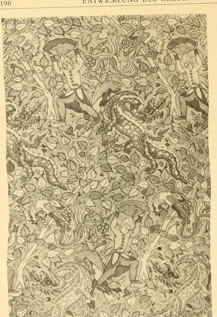 An illustration from Die Kunst der islamischen Volker, 1917, leaf 231