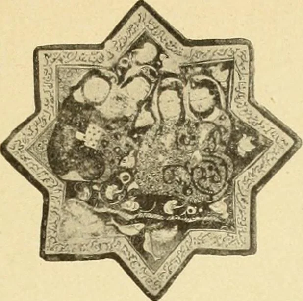 An illustration from Die Kunst der islamischen Volker, 1917, leaf 232