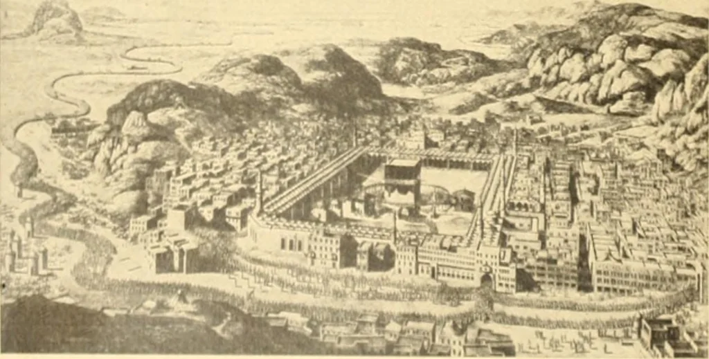 An illustration from Die Kunst der islamischen Volker, 1917, leaf 33