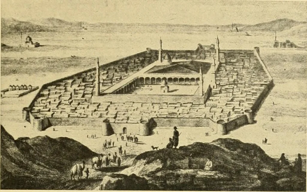 An illustration from Die Kunst der islamischen Volker, 1917, leaf 34