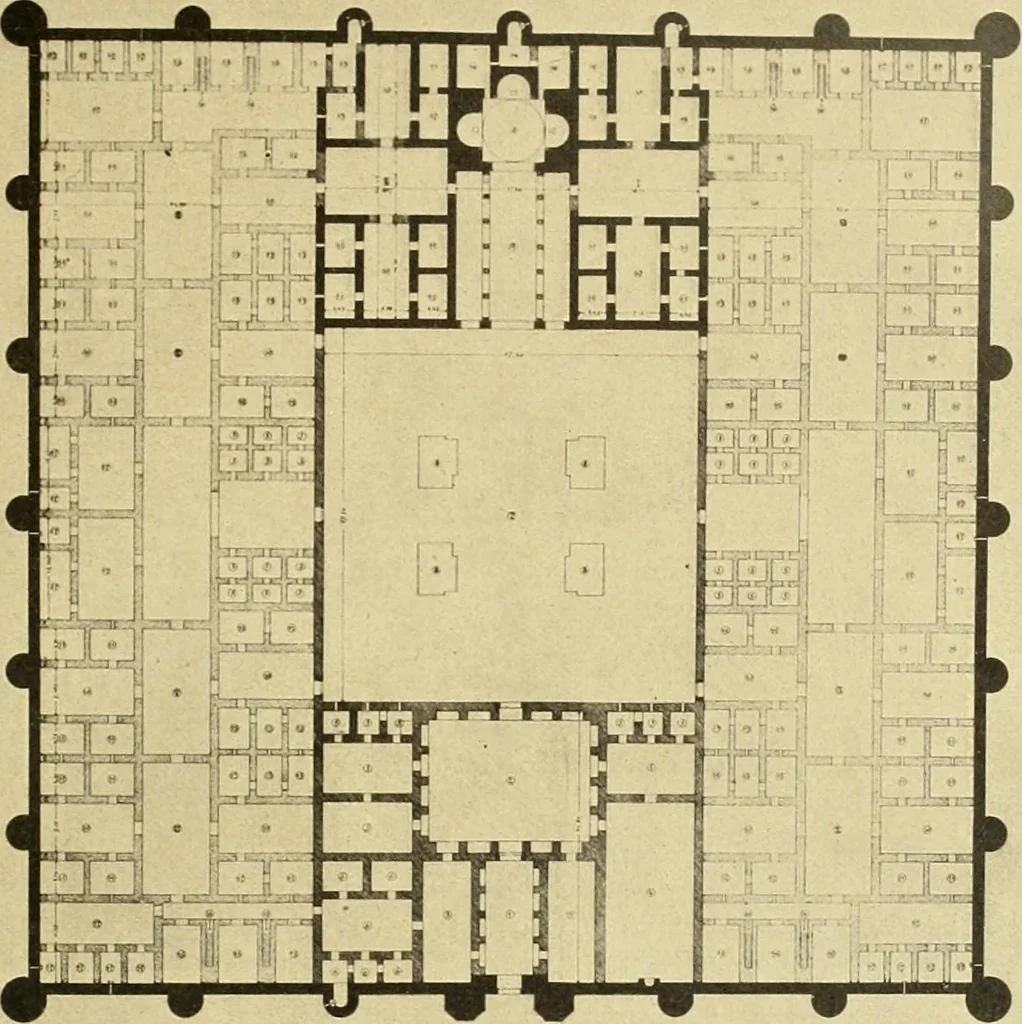 An illustration from Die Kunst der islamischen Volker, 1917, leaf 50