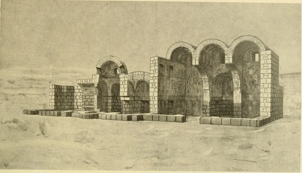 An illustration from Die Kunst der islamischen Volker, 1917, leaf 52