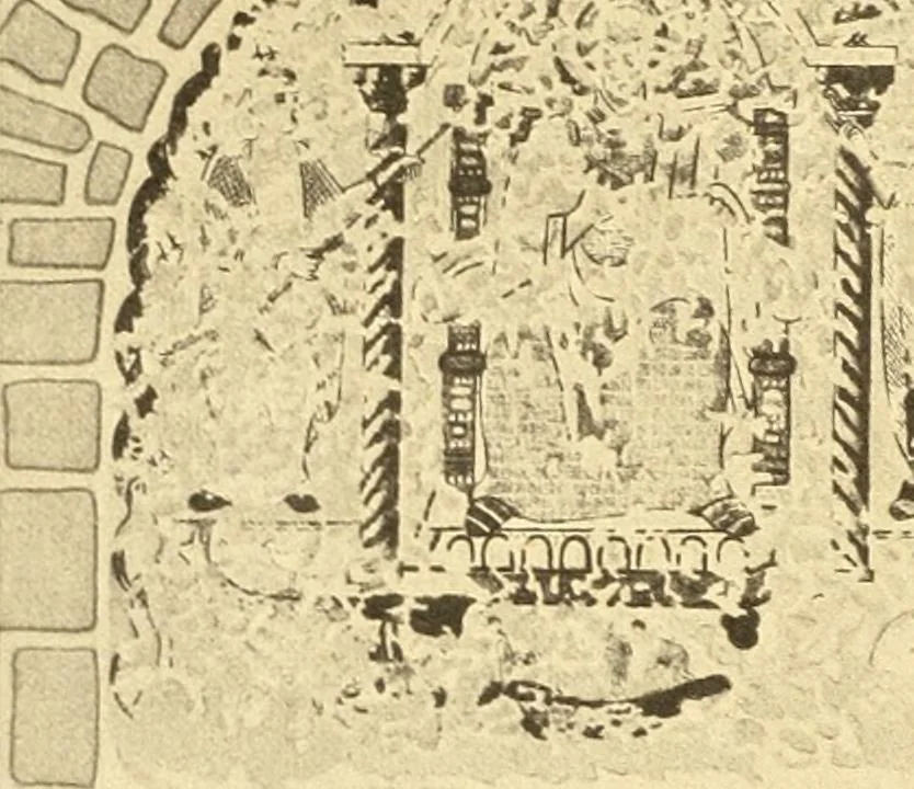 An illustration from Die Kunst der islamischen Volker, 1917, leaf 53