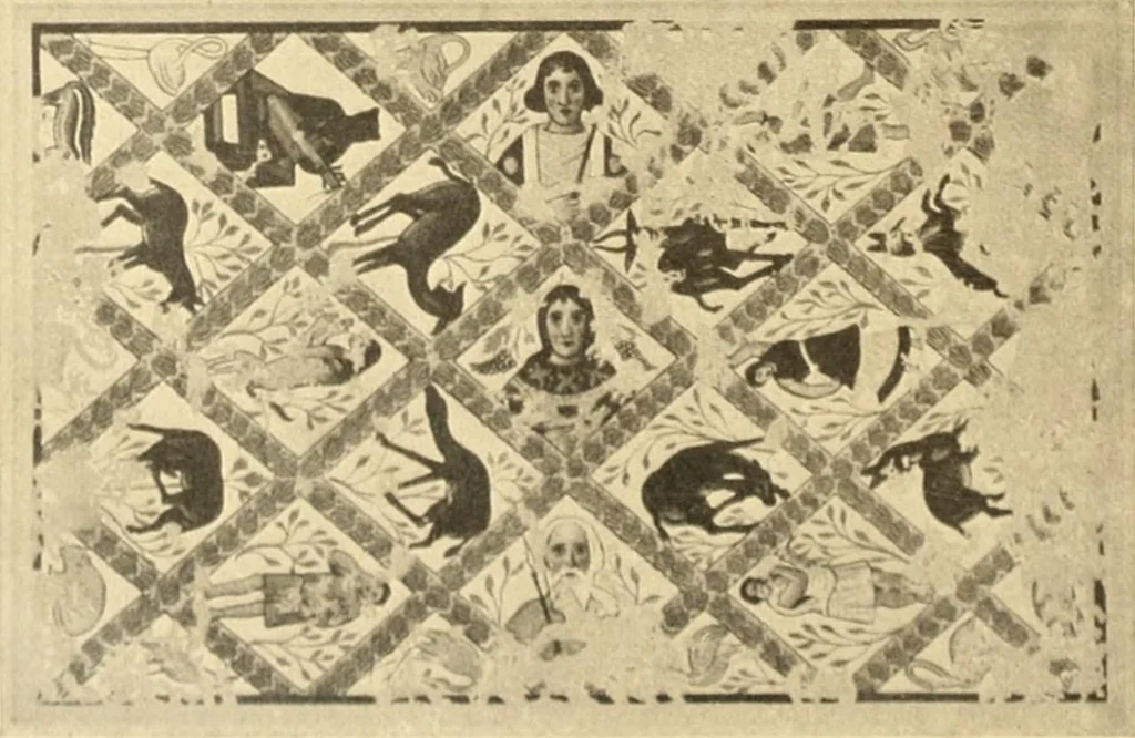 An illustration from Die Kunst der islamischen Volker, 1917, leaf 53