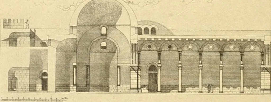 An illustration from Die Kunst der islamischen Volker, 1917, leaf 57