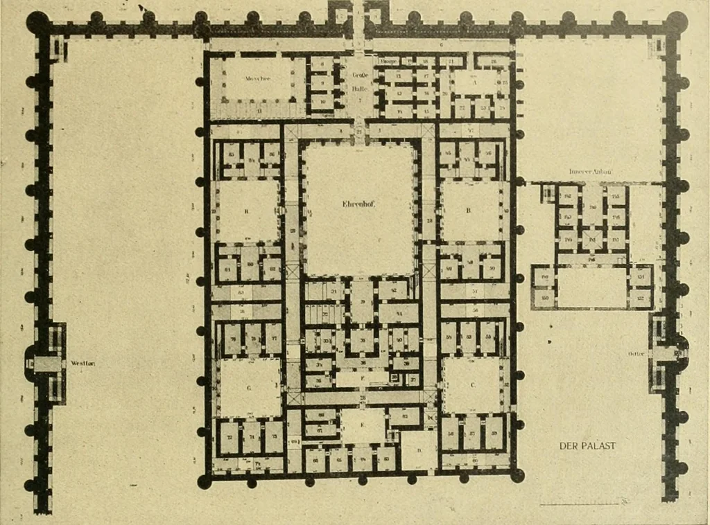An illustration from Die Kunst der islamischen Volker, 1917, leaf 60