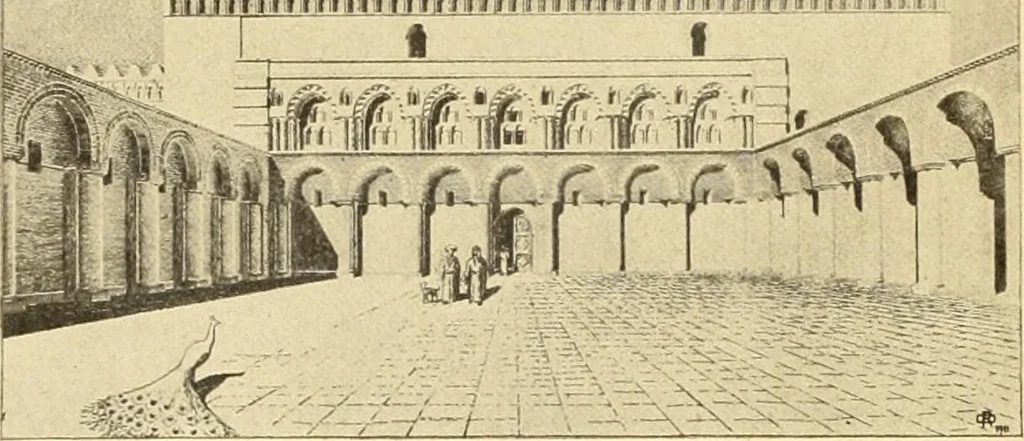 An illustration from Die Kunst der islamischen Volker, 1917, leaf 61