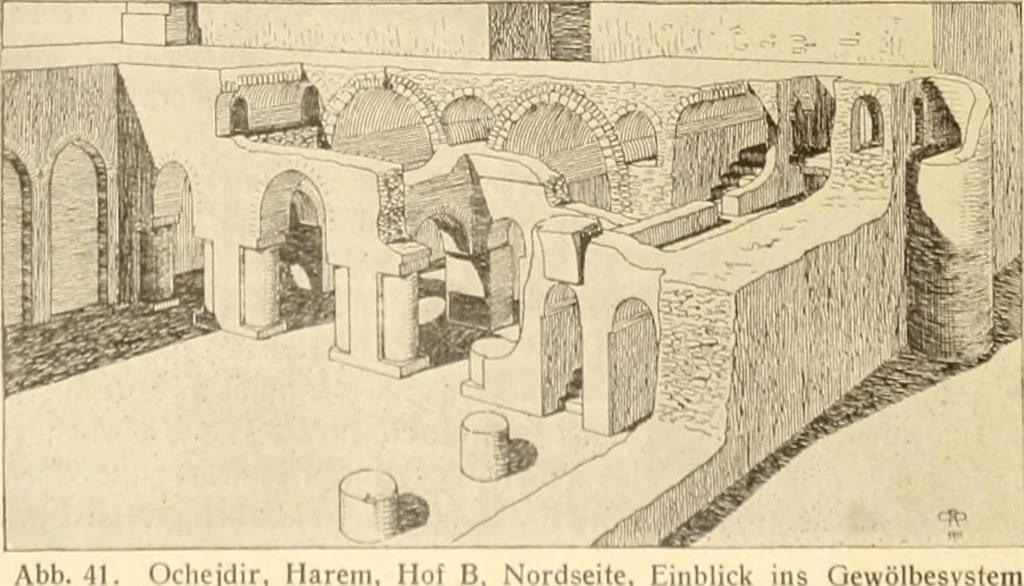 An illustration from Die Kunst der islamischen Volker, 1917, leaf 61