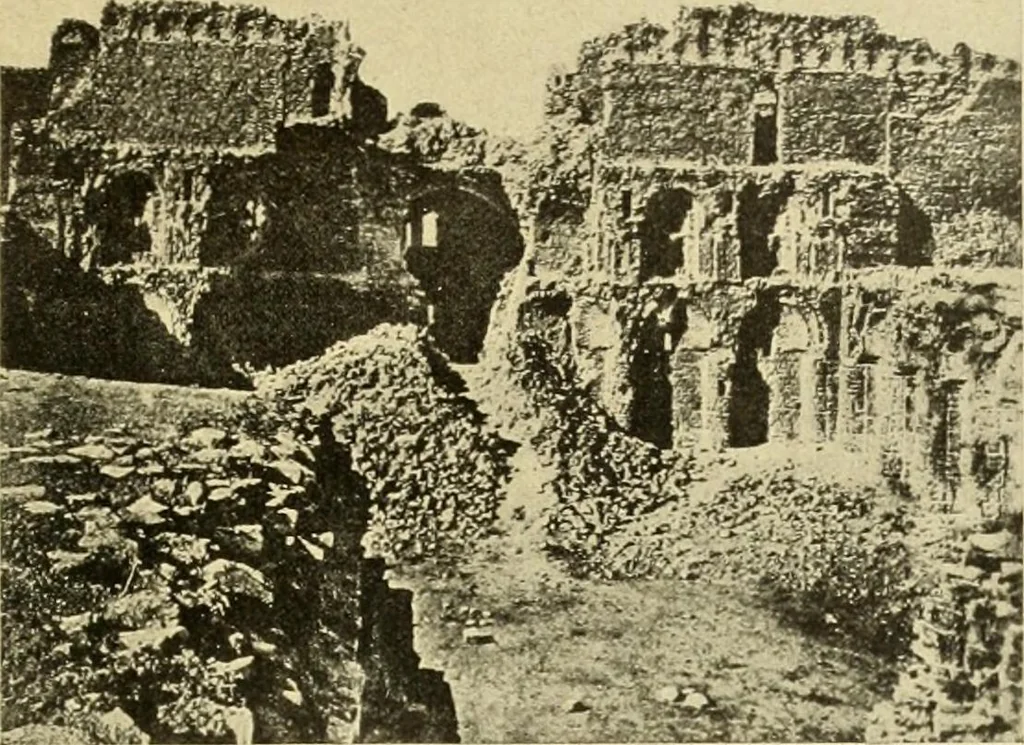 An illustration from Die Kunst der islamischen Volker, 1917, leaf 62