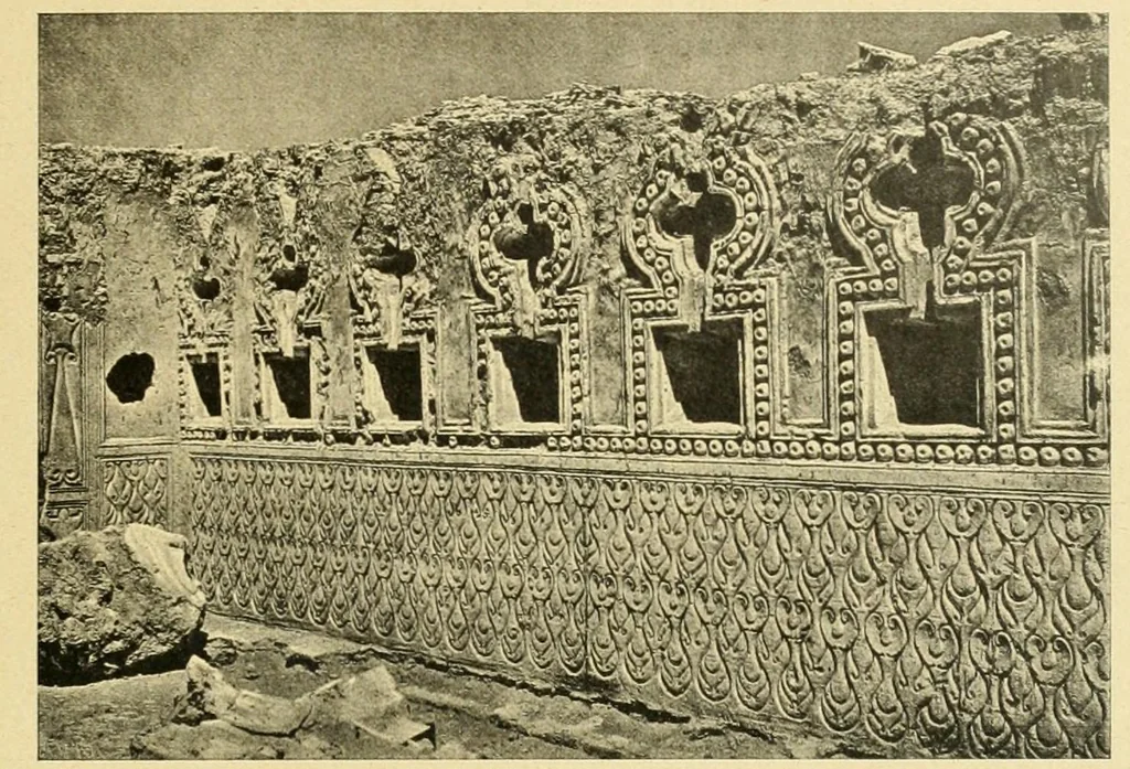 An illustration from Die Kunst der islamischen Volker, 1917, leaf 64