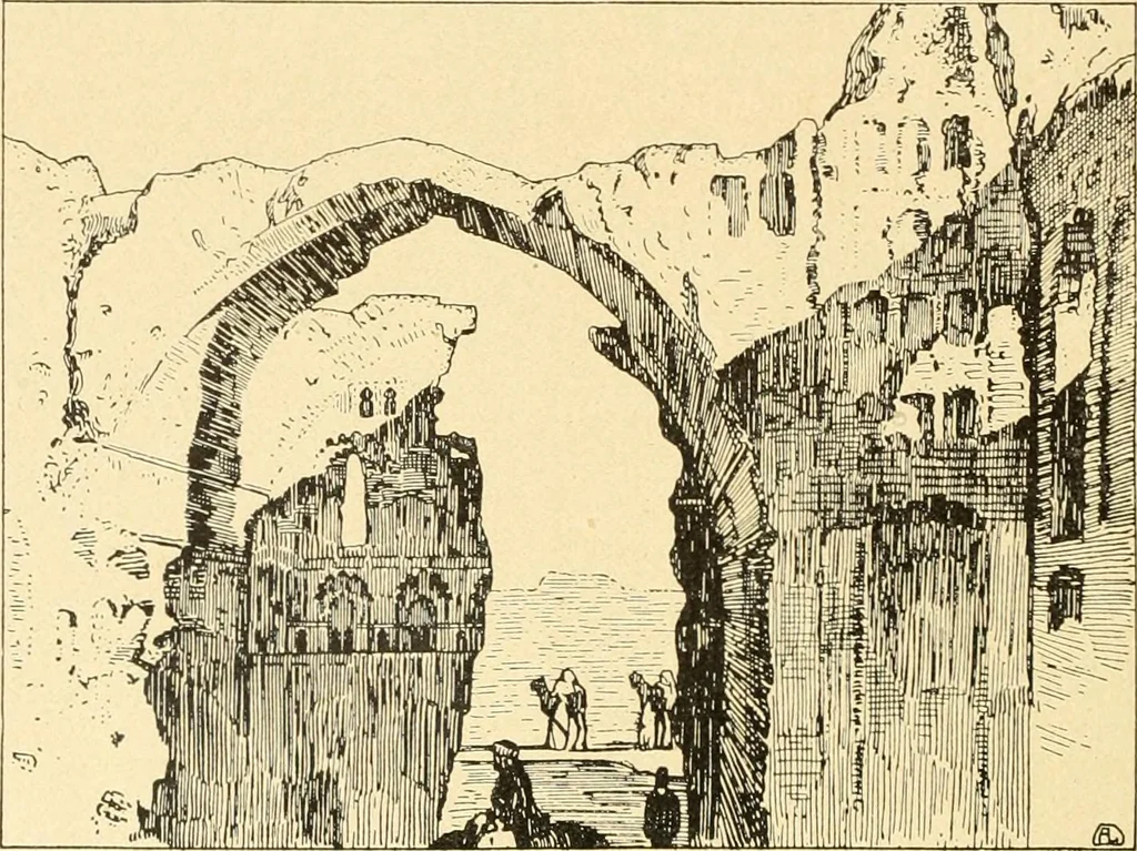 An illustration from Die Kunst der islamischen Volker, 1917, leaf 89