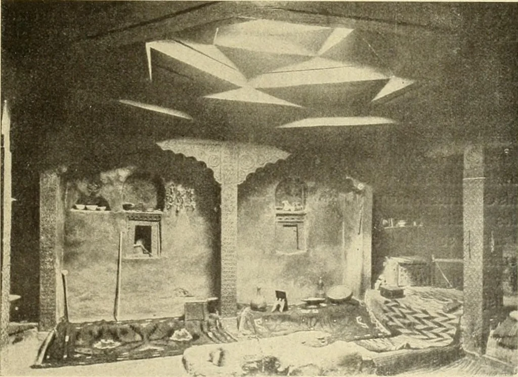 An illustration from Die Kunst der islamischen Volker, 1917, leaf 94