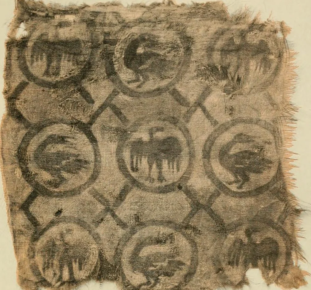 An illustration from Die Kunst des Zeugdrucks vom Mittelalter bis zur Empirezeit, 1898, leaf 120