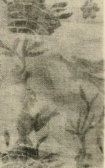 An illustration from Die Kunst des Zeugdrucks vom Mittelalter bis zur Empirezeit, 1898, leaf 146
