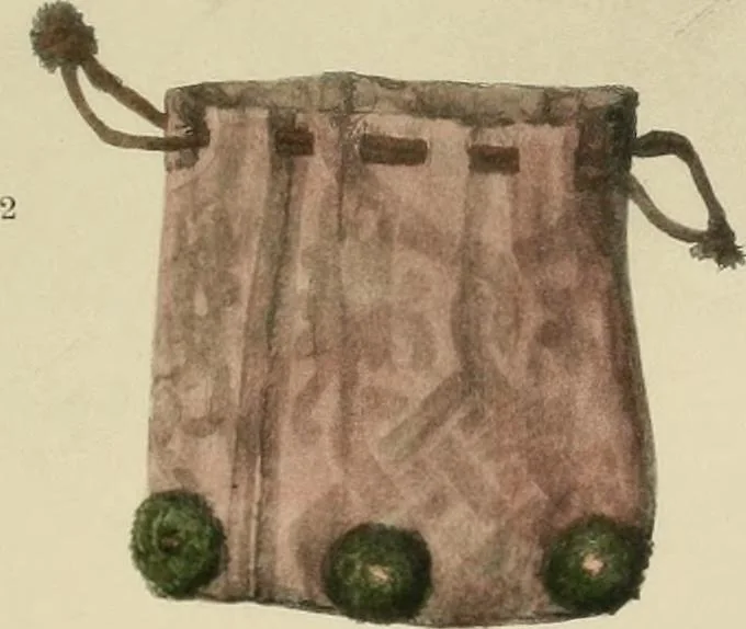An illustration from Die Kunst des Zeugdrucks vom Mittelalter bis zur Empirezeit, 1898, leaf 146
