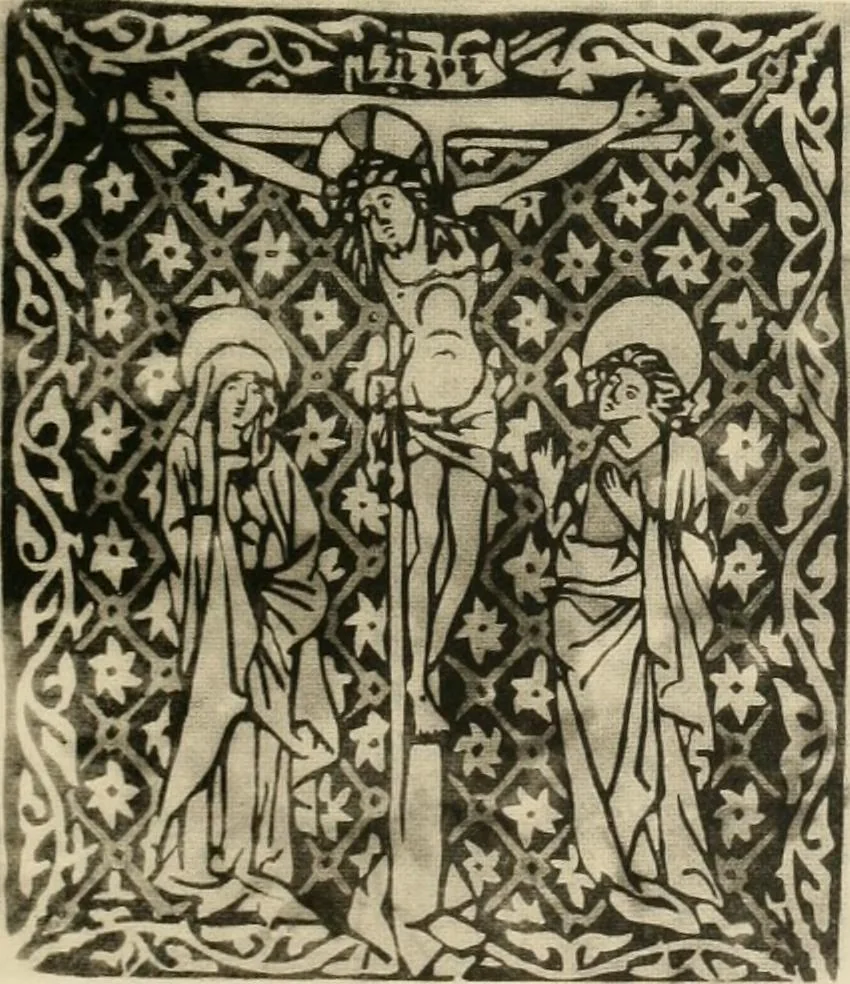 An illustration from Die Kunst des Zeugdrucks vom Mittelalter bis zur Empirezeit, 1898, leaf 160