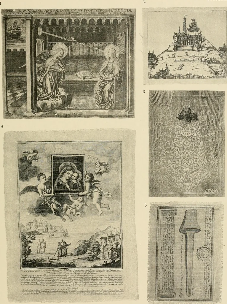An illustration from Die Kunst des Zeugdrucks vom Mittelalter bis zur Empirezeit, 1898, leaf 174